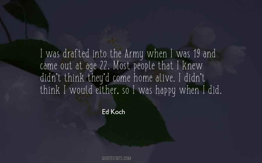 Drafted Into The Army Quotes #347883
