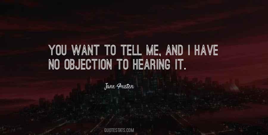 No Objection Quotes #351183