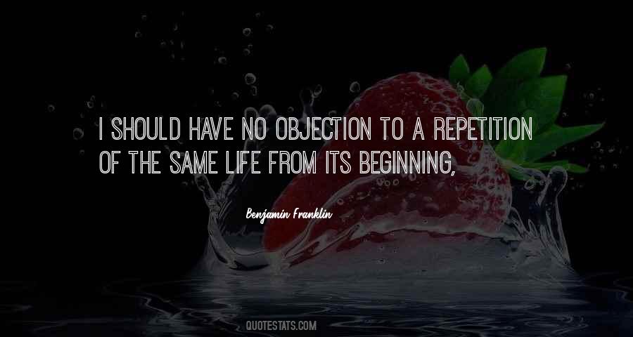 No Objection Quotes #654171