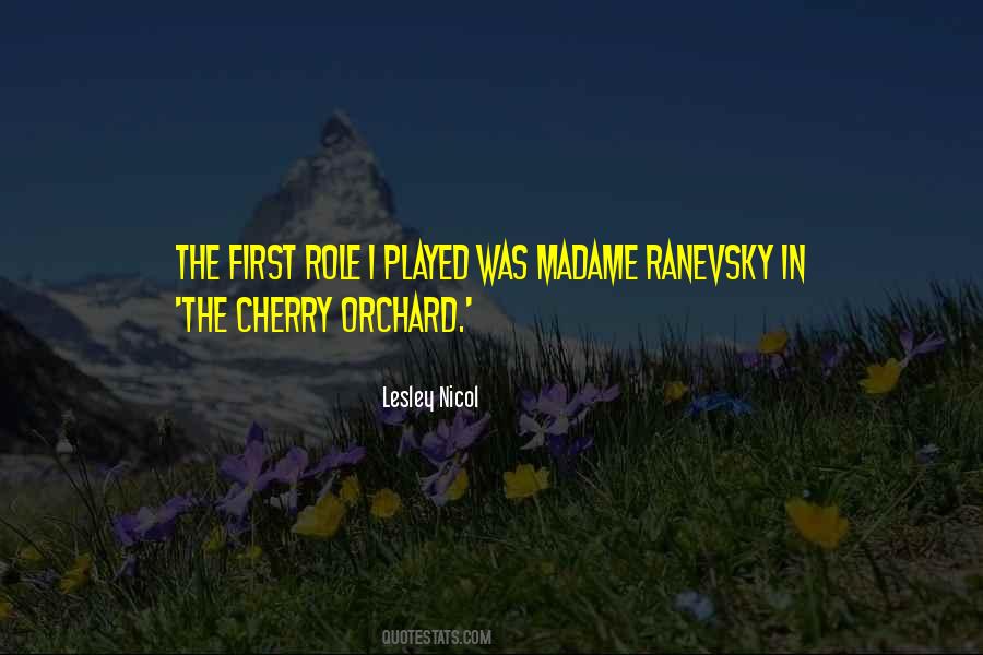 Cherry Orchard Quotes #1529288