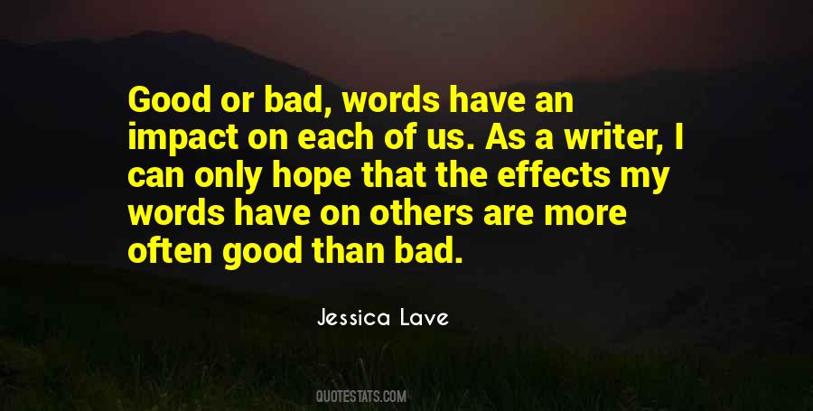Effects Can Quotes #105915