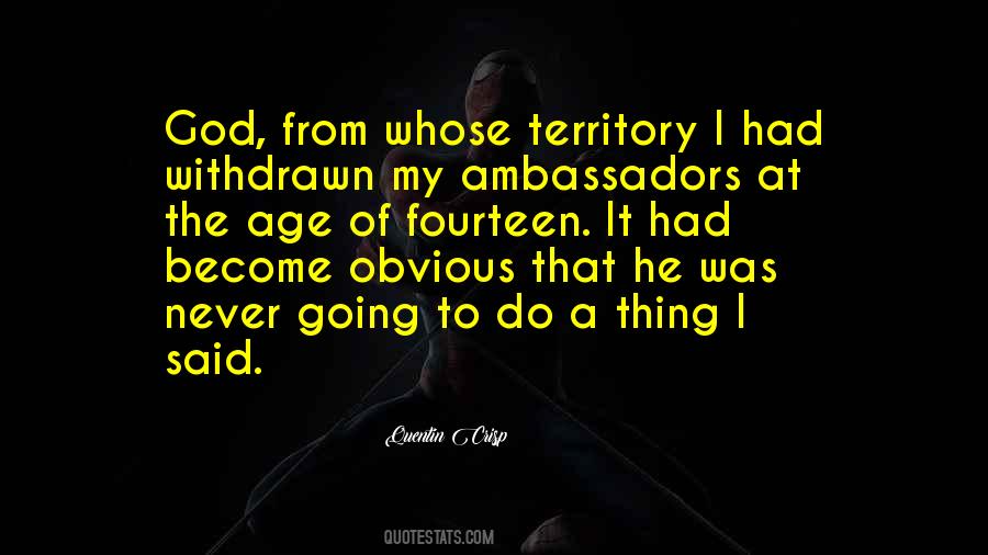 My Territory Quotes #1806230