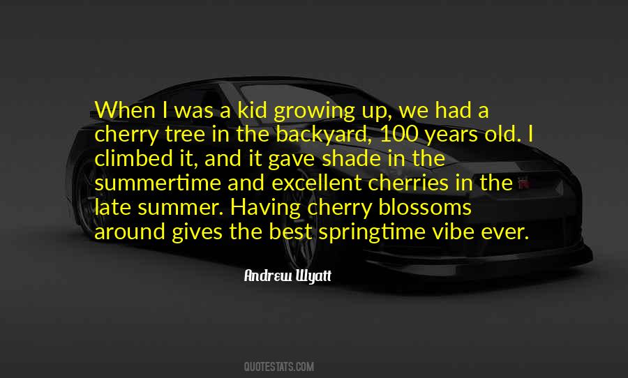 Cherry Tree Quotes #1615510