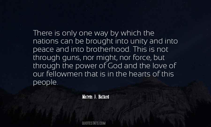 Unity Of One Quotes #685884