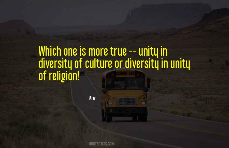 Unity Of One Quotes #740943