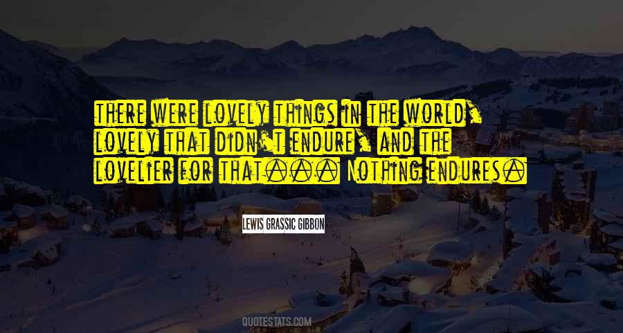 Lovelier Or More Lovely Quotes #1296788