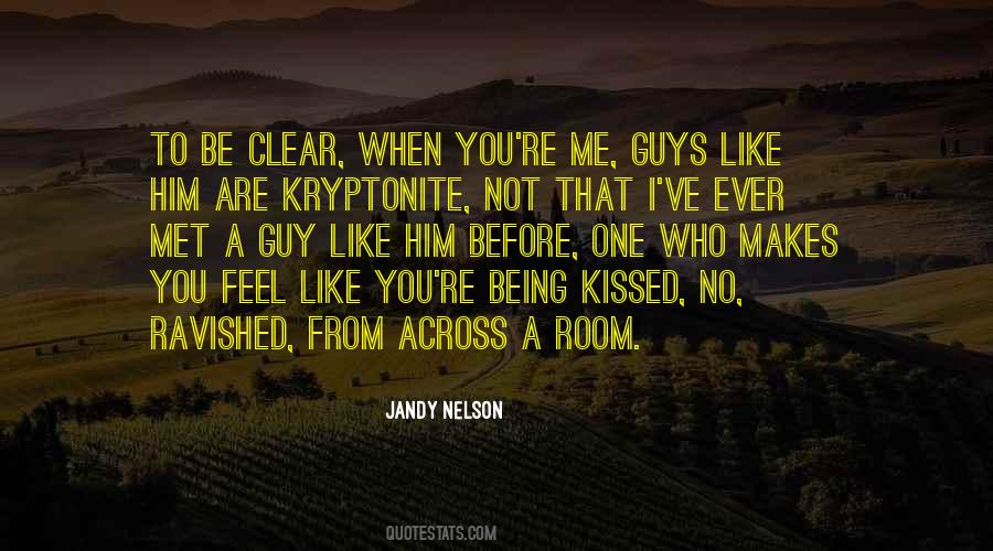 Who I Kissed Quotes #961143