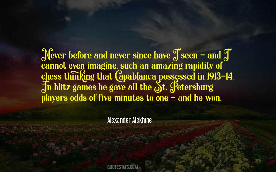 Chess Blitz Quotes #1809273