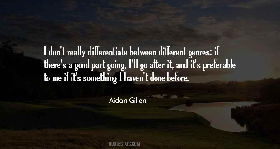 Different Genres Quotes #1054808