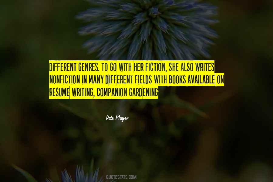 Different Genres Quotes #361567