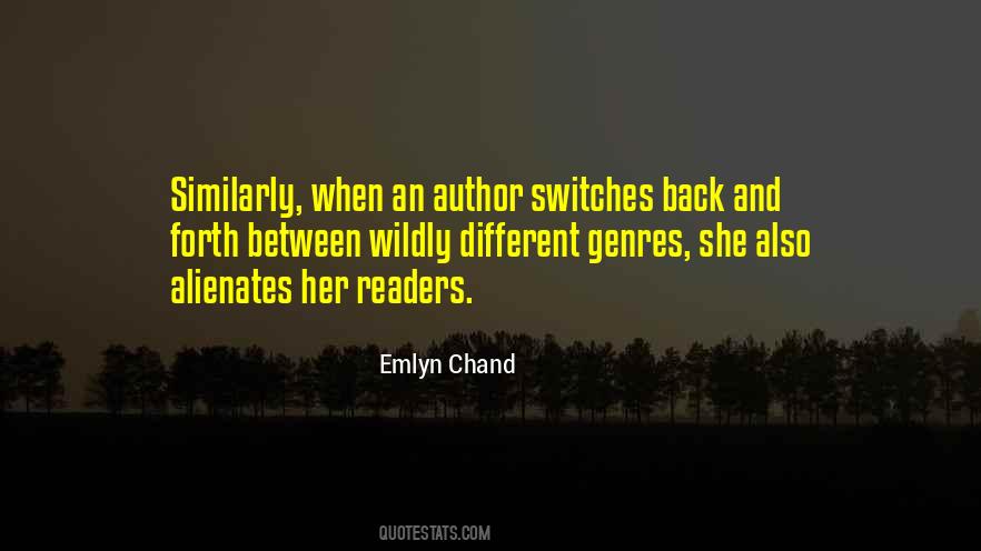 Different Genres Quotes #521183