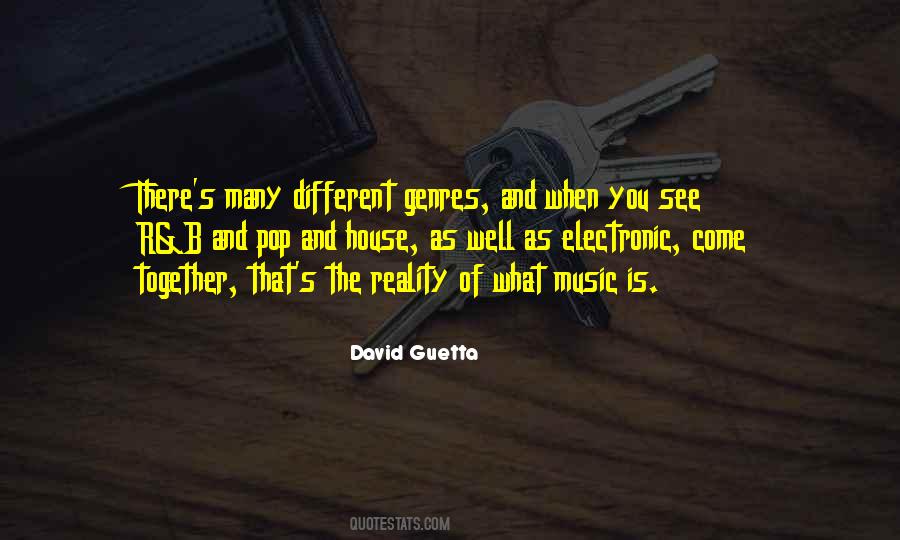 Different Genres Quotes #912715