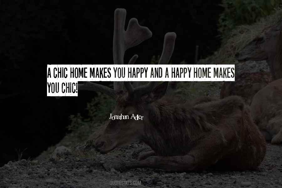 A Happy Home Quotes #1398399