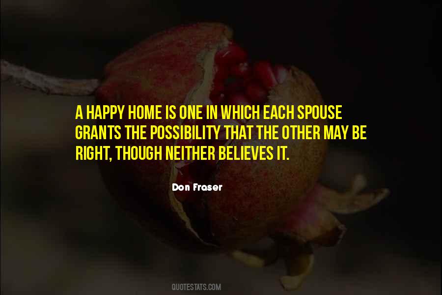 A Happy Home Quotes #813874