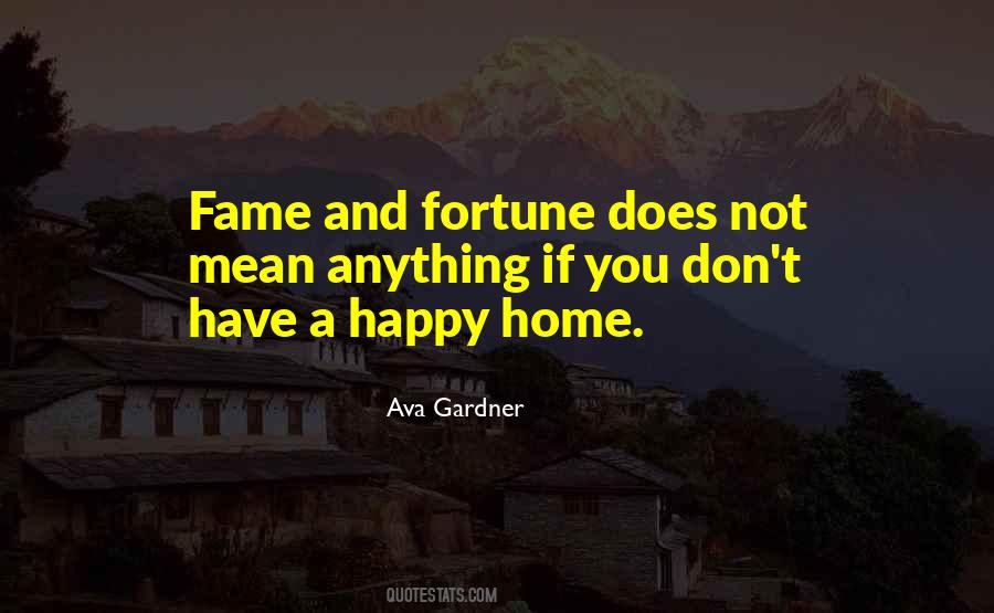 A Happy Home Quotes #851518