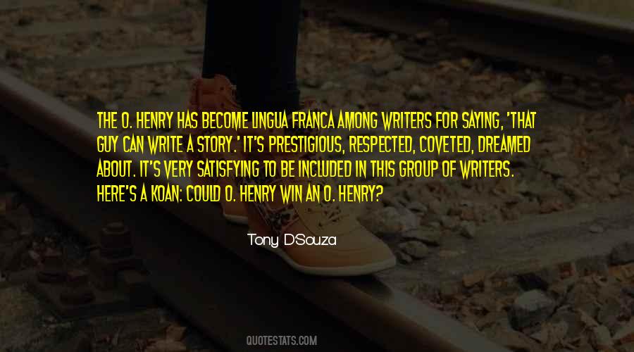 Tony D Souza Quotes #835836