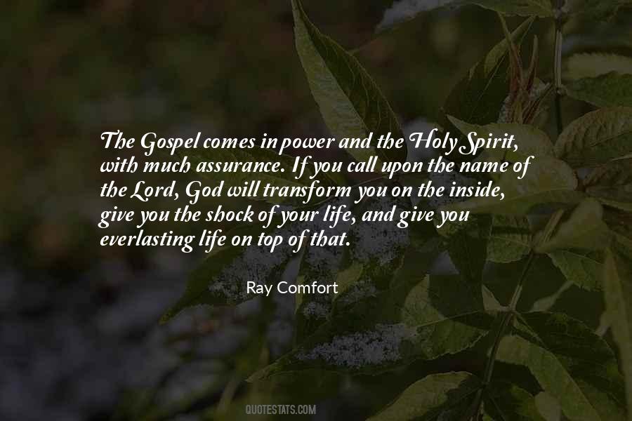 Quotes About Life In The Spirit #115119