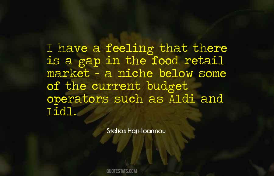 Niche Market Quotes #1785984