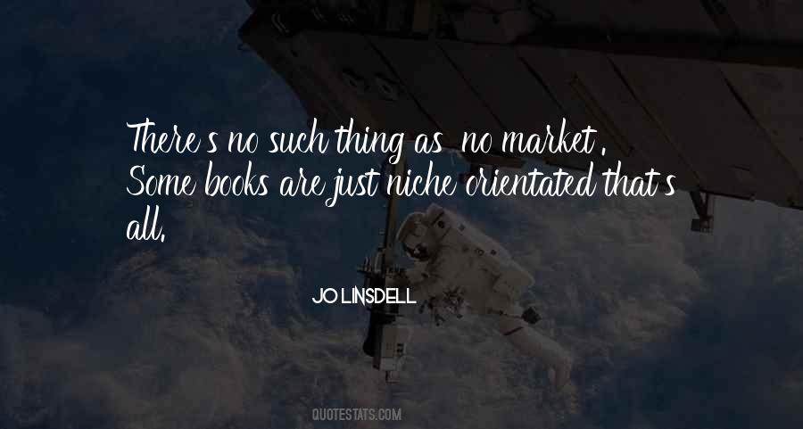 Niche Market Quotes #964163
