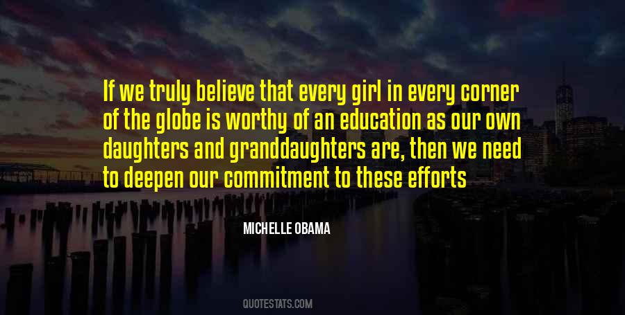 Education Michelle Obama Quotes #91826