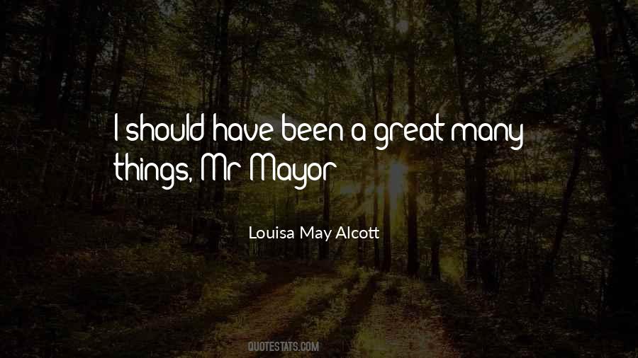 Mr Mayor Quotes #809062