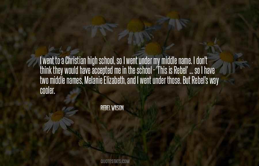 Christian School Quotes #118517