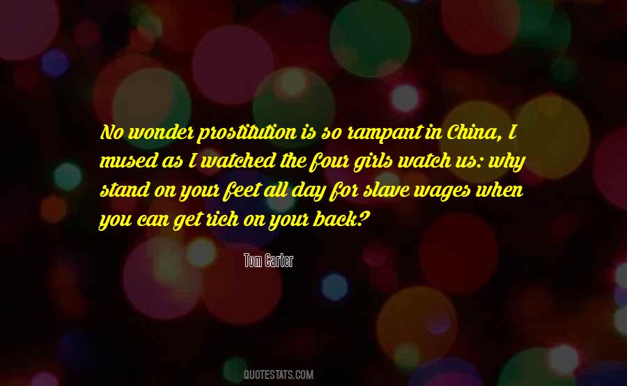 China Prostitution Quotes #876828