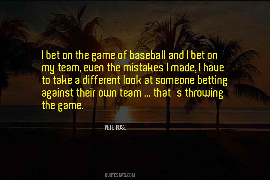 Game Of Baseball Quotes #1145884