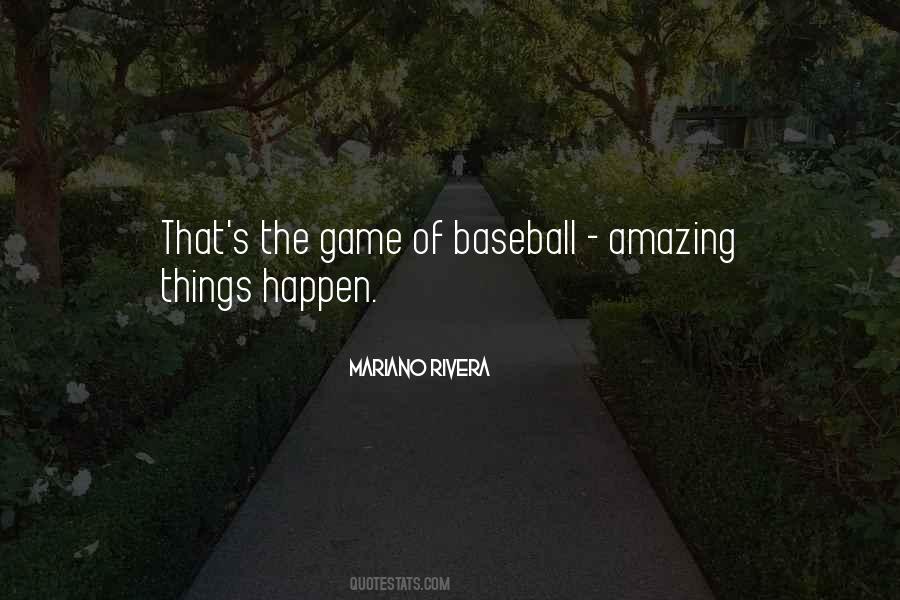 Game Of Baseball Quotes #1781321