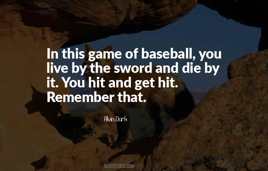 Game Of Baseball Quotes #93405