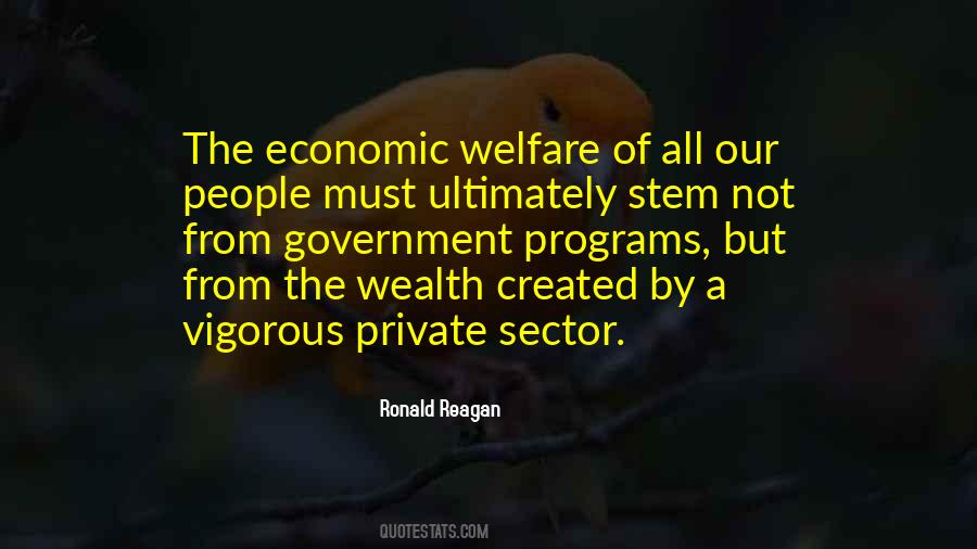Ronald Reagan Welfare Quotes #566037