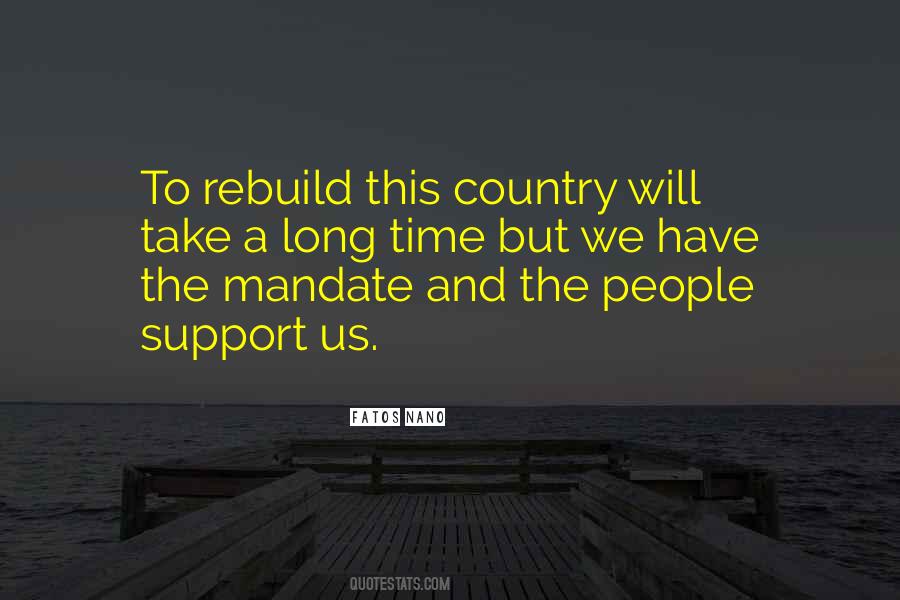 We Will Rebuild Quotes #1222993