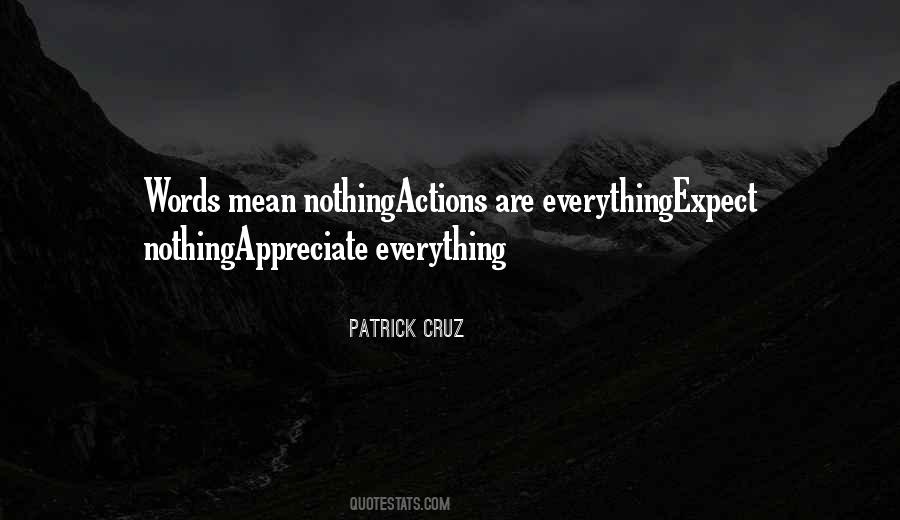 Mean Nothing Quotes #296037