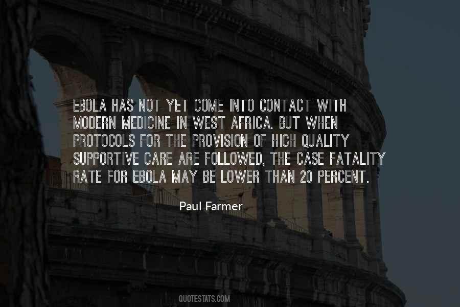 Ebola In Africa Quotes #380420