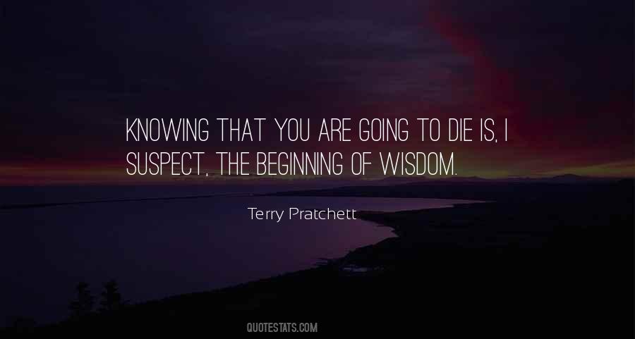Beginning Of Wisdom Quotes #1458010