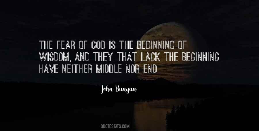 Beginning Of Wisdom Quotes #1480332