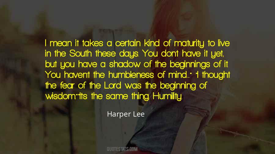 Beginning Of Wisdom Quotes #177761