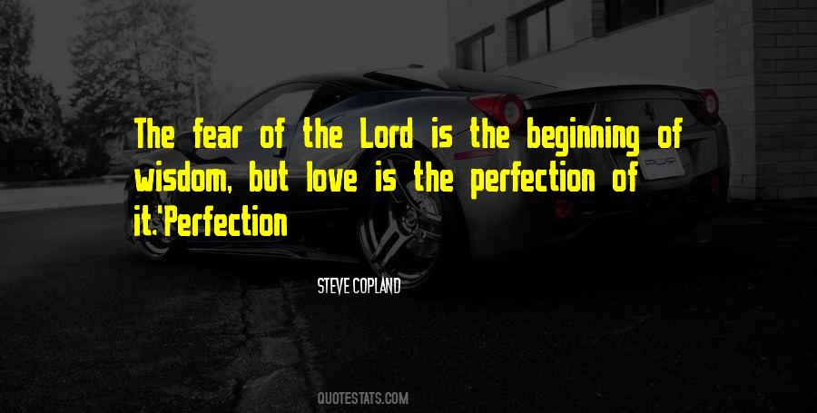 Beginning Of Wisdom Quotes #1879055