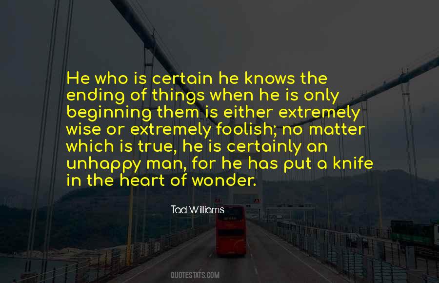 Beginning Of Wisdom Quotes #294707