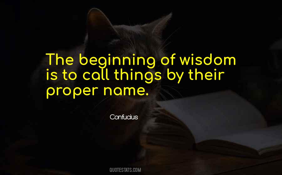 Beginning Of Wisdom Quotes #320757