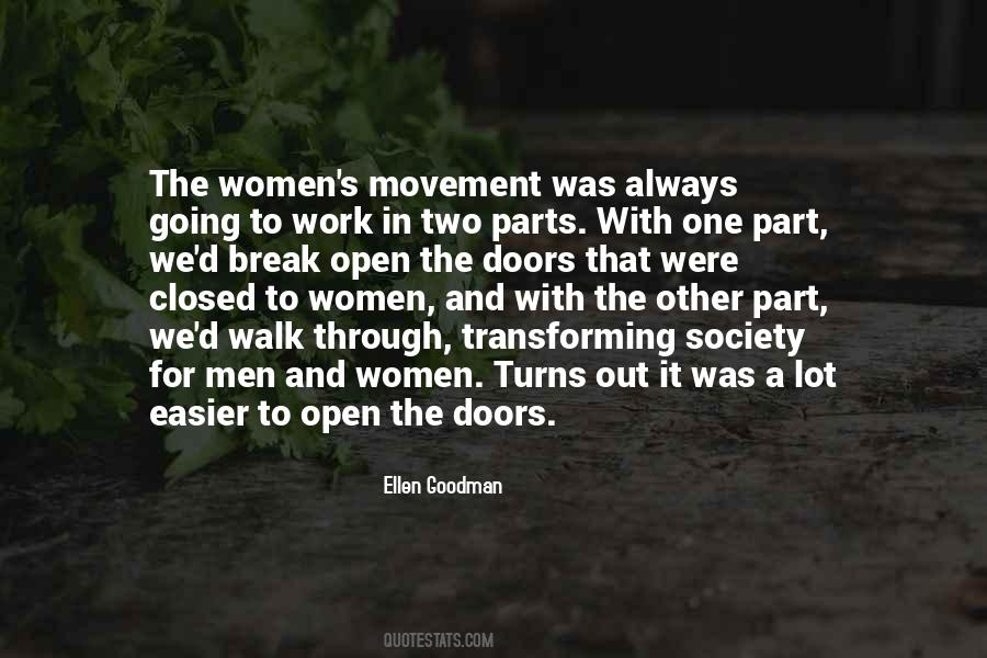 The Women S Movement Quotes #115026