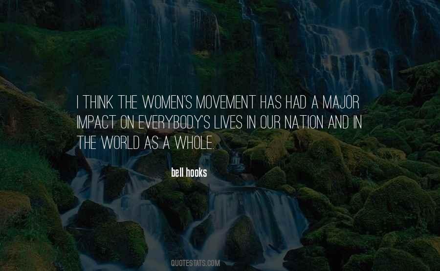 The Women S Movement Quotes #1315404