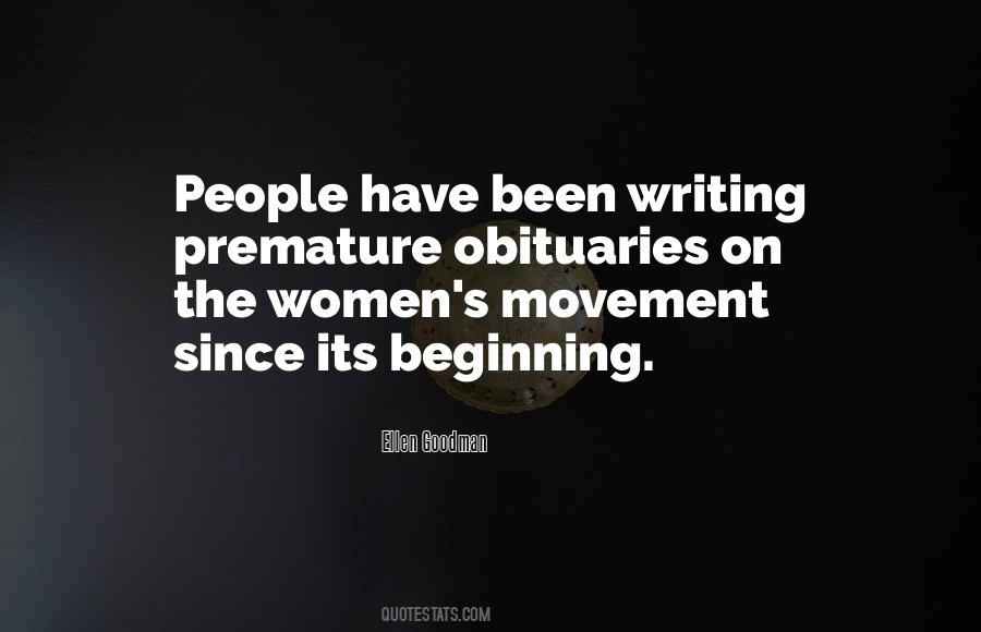 The Women S Movement Quotes #1849838