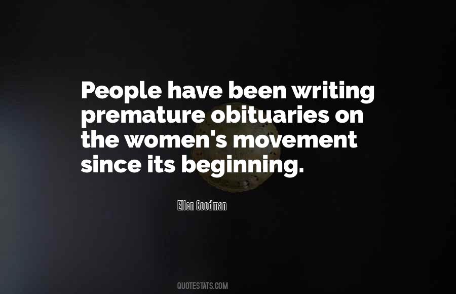 The Women S Movement Quotes #1849838