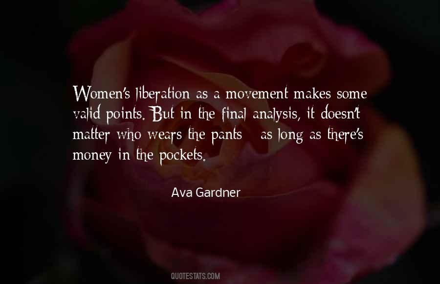 The Women S Movement Quotes #409212