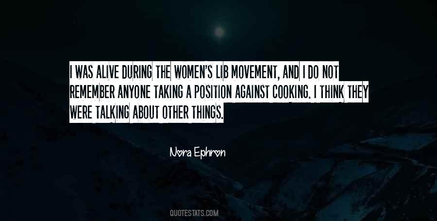 The Women S Movement Quotes #552086