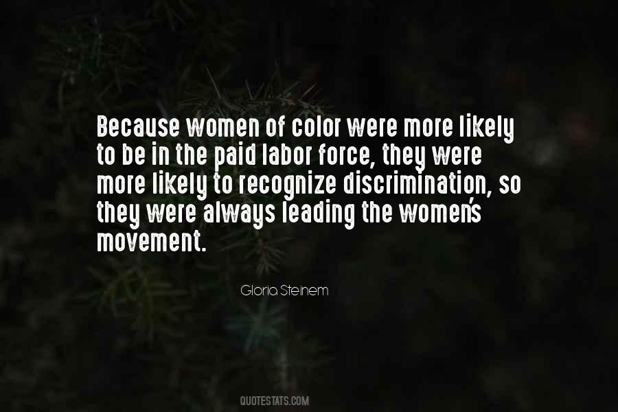 The Women S Movement Quotes #733350