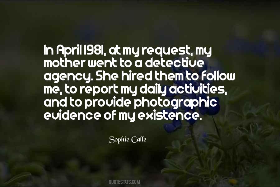 Detective Agency Quotes #1751571