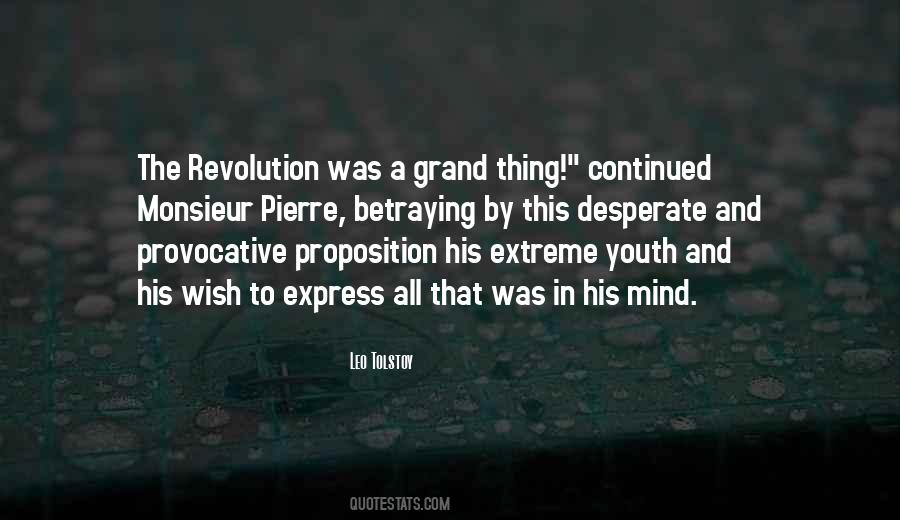 Quotes About The Revolution #1102705