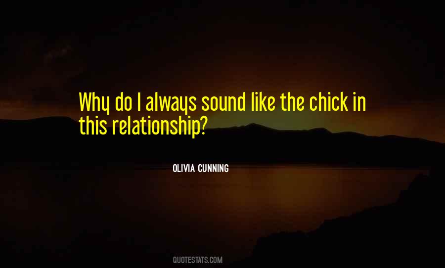 Chick Quotes #1025955